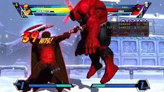 Taskmaster Dante UNBLOCKABLE synergy  UMVC3  Gameplay