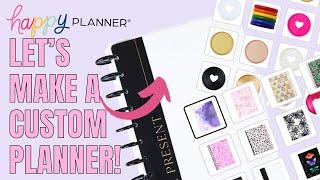 Making a Custom Happy Planner  Shop With Me  New Customizable Planner