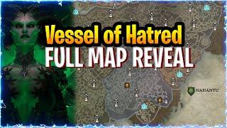 Diablo 4 Vessel of Hatred Full Map Reveal  New Expansion All Tenet of Akarat Locations Diablo 4