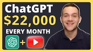 Earn Money with ChatGPT on YouTube Without Showing Your Face $300+ PER VIDEO