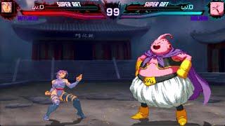 Psylocke vs Makoto Wagner Buu Akuma Epic Insane HD Mugen Screenpack Chars battle fight Scene