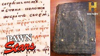 Pawn Stars MYSTERIOUS Old Book Makes Rick a HUGE Profit Season 6