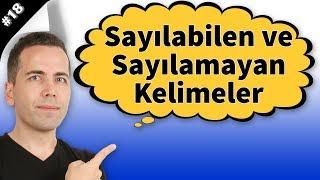 İngilizcede Sayılabilen ve Sayılamayan Kelimeler #18