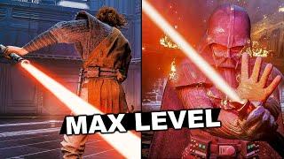Star Wars Jedi Survivor - MAX LEVEL Jedi Vs All Main Bosses + Ending NO DAMAGE  GRANDMASTER