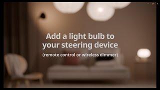 Add a light bulb to your steering device remote control or wireless dimmer