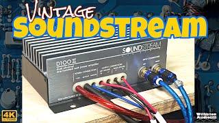 1990 Soundstream D100 ii Amplifier Overview and Amp Dyno Test 4K