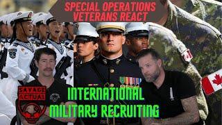 Special Operators React International Recruiting Ads