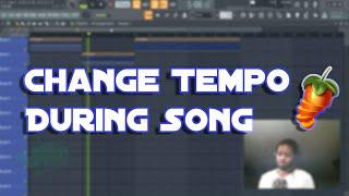 How to Change Tempo Throughout Song  Automate BPM FL Studio 20