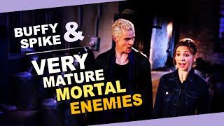 btvs  but just spike & buffy bickering