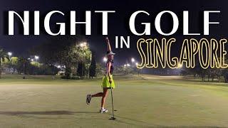 Golfing with Gen FULL OCC Night Golf Course Vlog