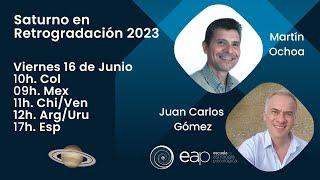 Saturno en Retrogradación 2023  con Martín Ochoa