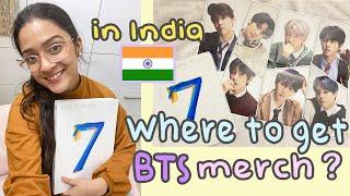 my first BTS Album unboxing reactionMOTS 7 Ver 4  BTS Official Merch in India  #JuneJourney