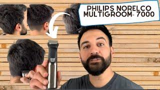 Haircut Philips Norelco Multigroom 7000 MG7750