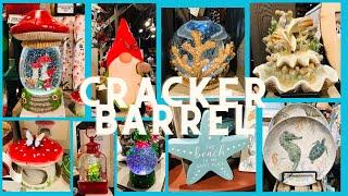 CRACKER BARREL RESTAURANT SHOP WITH ME HOME DECOR BEACH DECOR KITCHEN DECOR GARDEN CRAFTS SUMMER DIY