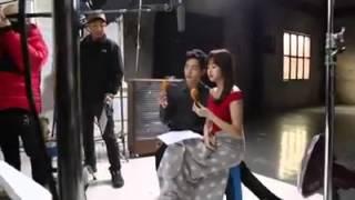 BTS #KangSora & #SeoKangJoon  - behind the scene #Goobne Chicken making film