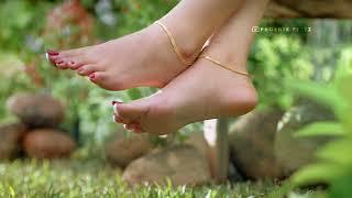 Goddess golden anklets  Dream Feet worship ️
