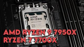 Cosa ne penso di AMD Ryzen 9 7950X e Ryzen 7 7700X