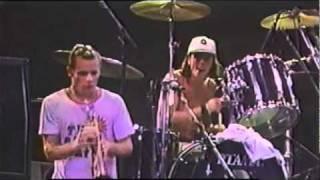 Nirvana - Smells Like Teen Spirit with Flea RHCP Live At Hollywood Rock Festival