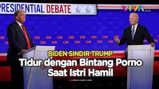 Debat Capres AS Pertama Joe Biden Serang Donald Trump