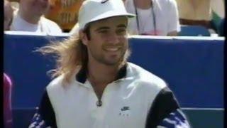 agassi imitates mcenroe hilarious