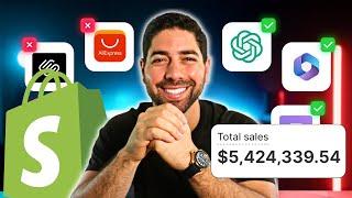 The BEST Shopify Apps I Use to Make $5000000Year