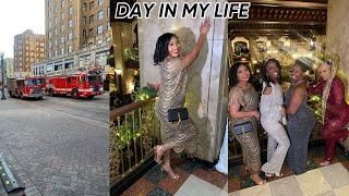 DAY IN MY LIFE 2023 new year party Staycation Hotel Tour Goodbye 22 This is not a firedrill.