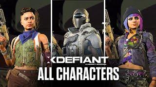 Xdefiant - All Factions & Characters in the game