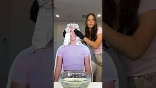 Bleaching Cardboard Cutouts Hair