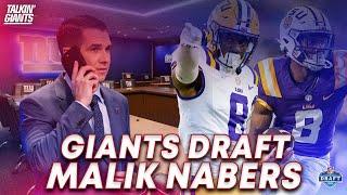 720  Giants Draft Malik Nabers