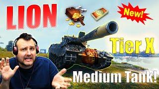 The Mighty Lion - First Thoughts on the New Tier X Auto-Reloader Medium Tank in World of Tanks