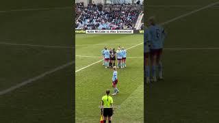 Katie McCabe vs Alex Greenwood fight Man City Women vs Arsenal