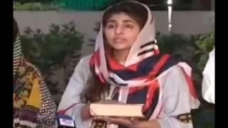 Fatima Sohail Mohin Haider wife holds Quran Pak & claims her all allegations are true