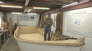 Building the V-Bottom Skiff - Episode 32 Installing the inwhales