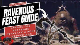 Ravenous Feast Guide  Bone Chopper Axe & Neckbone Necklace  Remnant 2