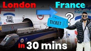 Europe by Bus  Part - 1  Eurotunnel Tour and price