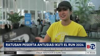 Denny Cagur dan Ratusan Peserta Antusias Ikuti El Run 2024  Beritasatu