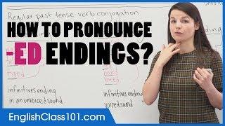 -t -d or -id?  Past Tense -ED verb endings  English Pronunciation