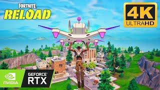 NEW Fortnite RELOAD Mode with My RTX 4090 + 4K Ultra Settings Gameplay