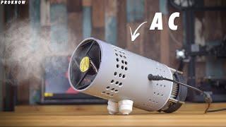 Making a Powerful AC from Peltier Homemade AC for Summer