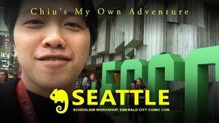 Vlog Seattle Schoolism Workshop and Emerald City Comic Con