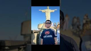 Conociendo el Cristo Redentor #riodejaneiro #brasil #vacation 