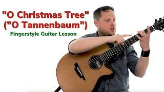 Christmas Song Guitar Lesson - O Christmas Tree - Trevor Gordon Hall