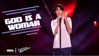 Ward - God is a woman  Blind Auditions #5  The Voice van Vlaanderen  VTM