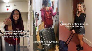 Surprising my long distance boyfriend at college