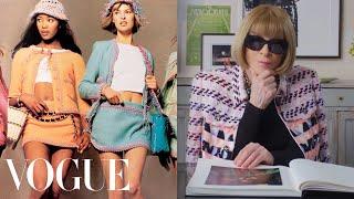 Anna Wintour Breaks Down 13 Karl Lagerfeld Chanel Looks  Life in Looks  Vogue