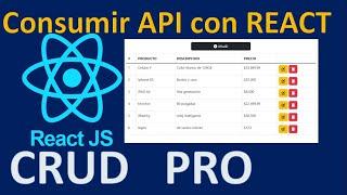 CRUD en React  consumiendo una API