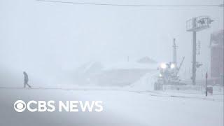 Blizzard could dump 12 feet of snow on the Sierra Nevada