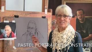 Pastel portrait techniques and tutorial with Lyn Diefenbach  Colour In Your Life