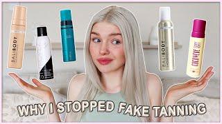I STOPPED FAKE TANNING FOR 30 DAYS & HERES WHAT HAPPENED