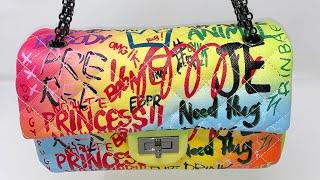 DESIGNER GRAFFITI HANDBAG  SHOP LAMISTIKQUE